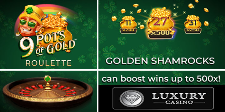 9 Pots of Gold Roulette